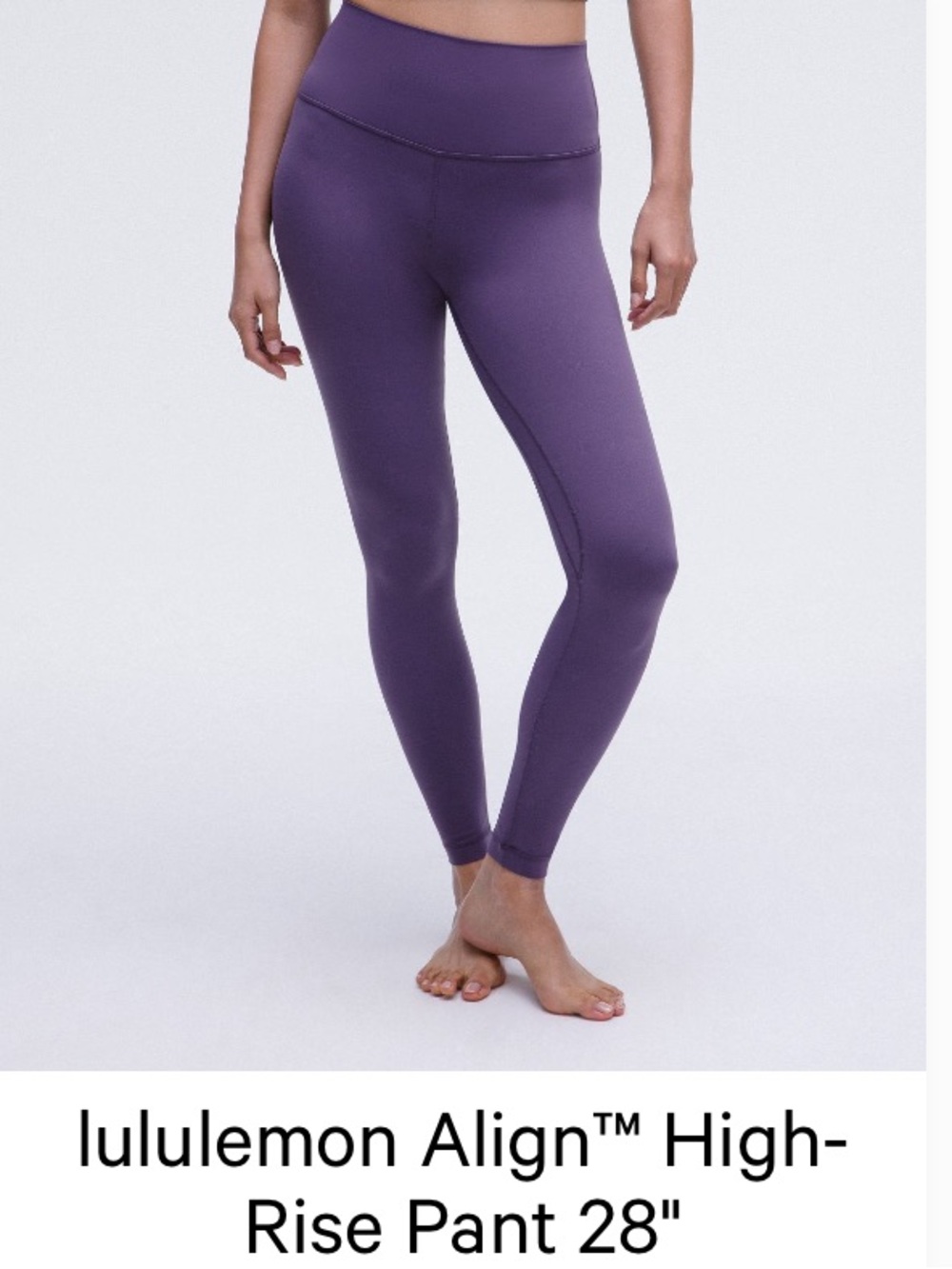 lululemon Align High-Rise Leggings in Purple - Picture 2 of 3